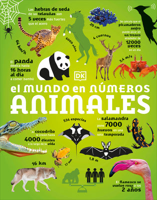 El mundo en nmeros: Animales (Our World in Numbers Animals) (DK Oour World in Numbers) (Spanish Edition)