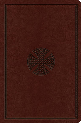 ESV Value Compact Bible (TruTone, Chestnut, Mosaic Cross Design)