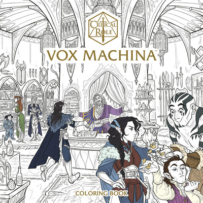 Critical Role: Vox Machina Coloring Book