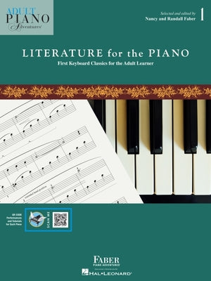 Adult Piano Adventures Literature for the Piano Book 1 - First Keyboard Classics for the Adult Learner (Book/Online Media)