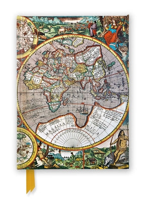 Pieter van den Keere: Antique Map (Foiled Journal) (Flame Tree Notebooks)