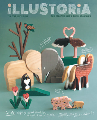 Illustoria: Love: Issue #24: Stories, Comics, DIY, For Creative Kids and Their Grownups (Illustoria Magazine)